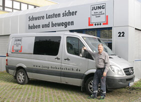 Service vor Ort JUNG Hebetechnik