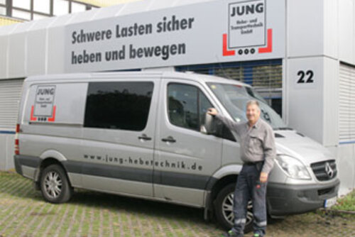 Service vor Ort JUNG Hebetechnik