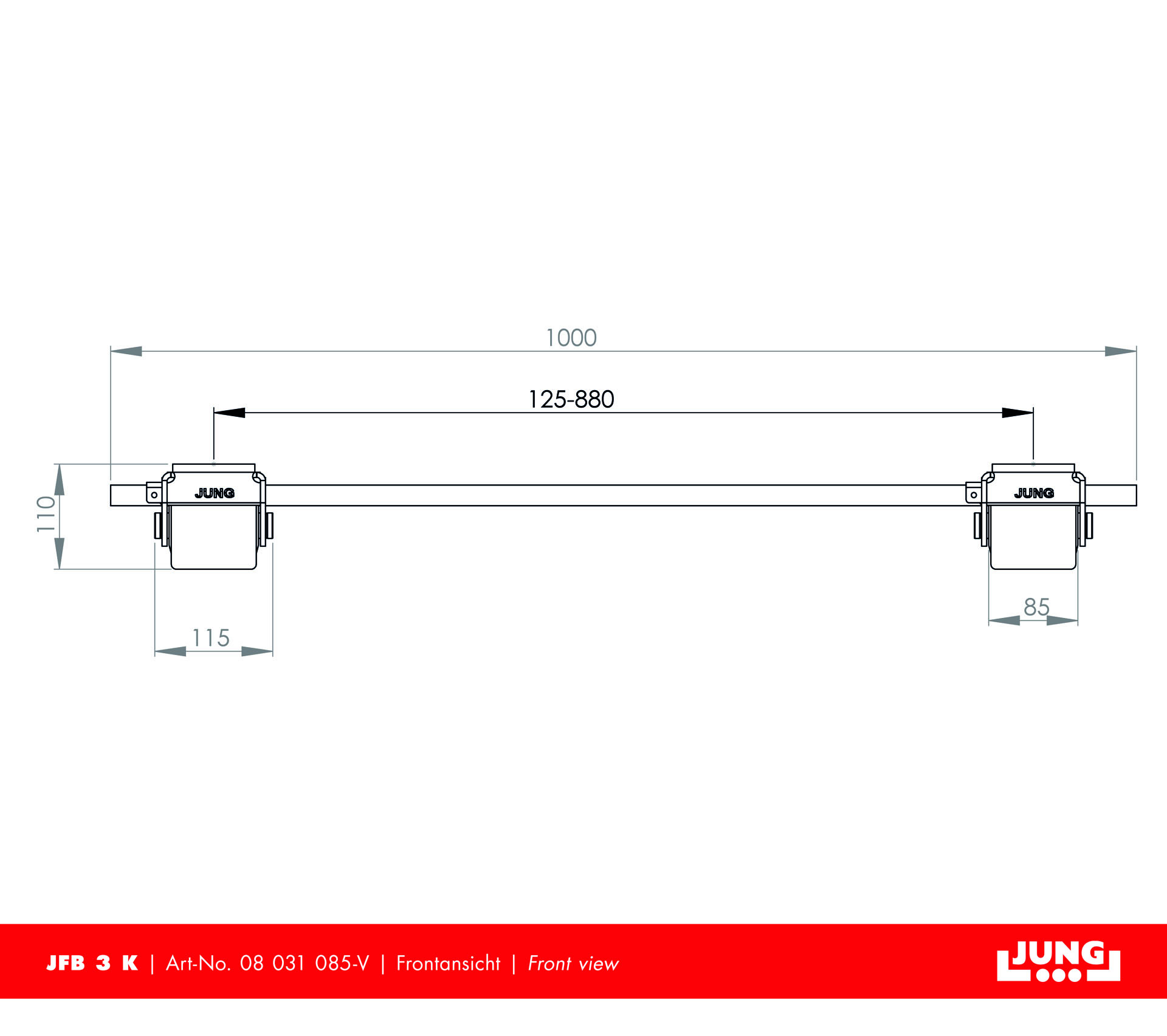 Fahrwerk JFB 3 K