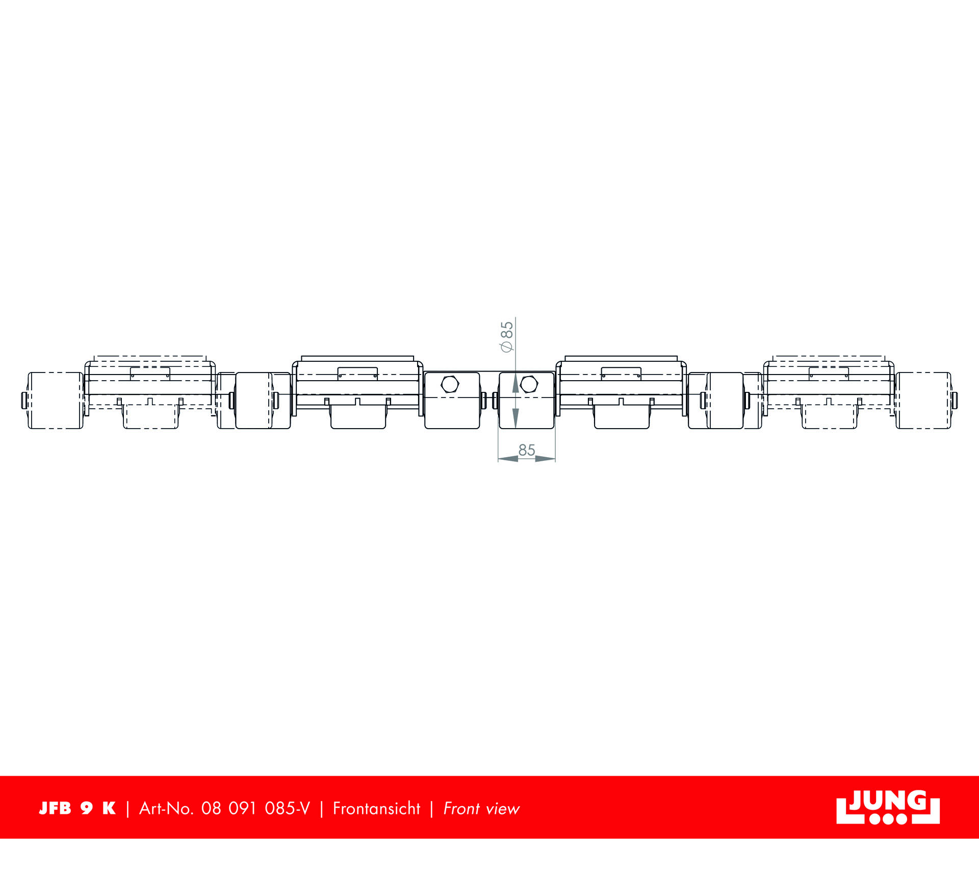 Adjustable trolley JFB 9 K