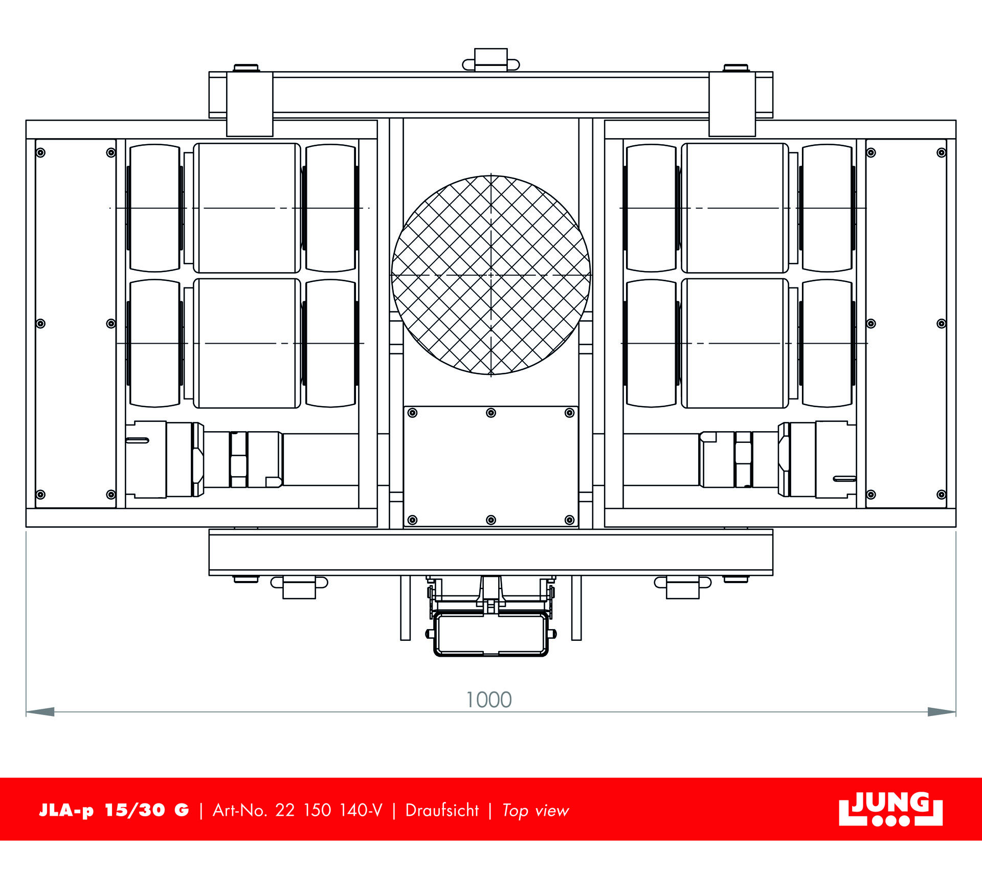 Transport trolley JLA-p 15/30 G