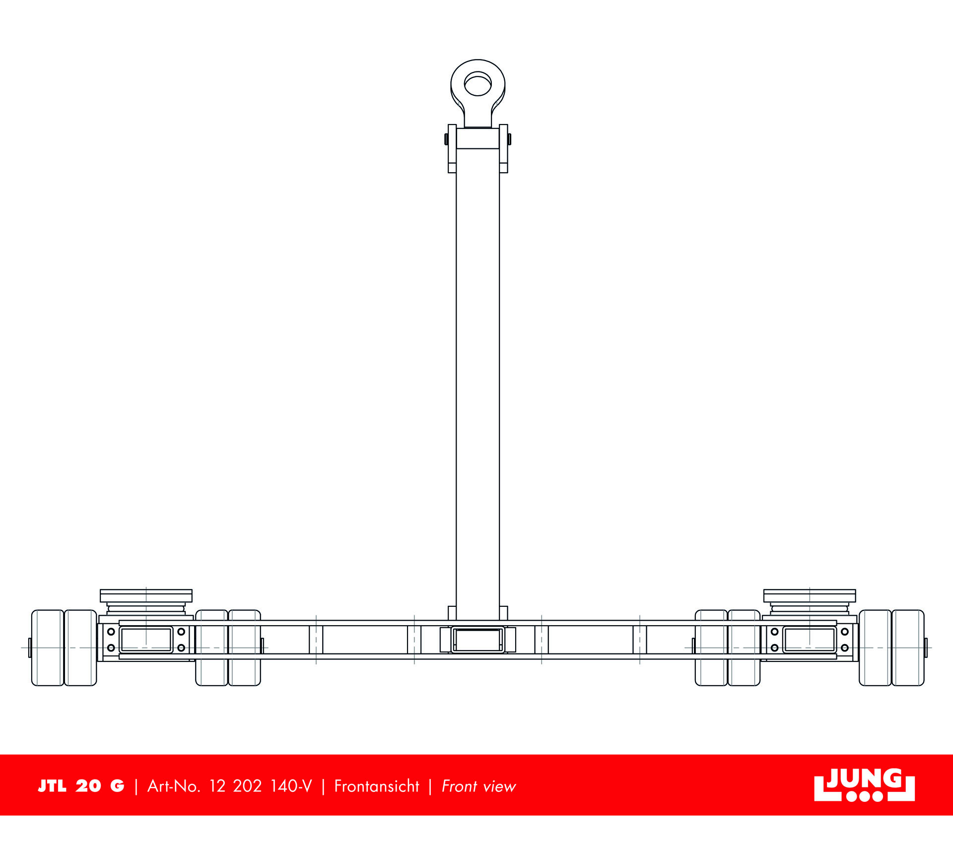 Tandem trolley JTL 20 G