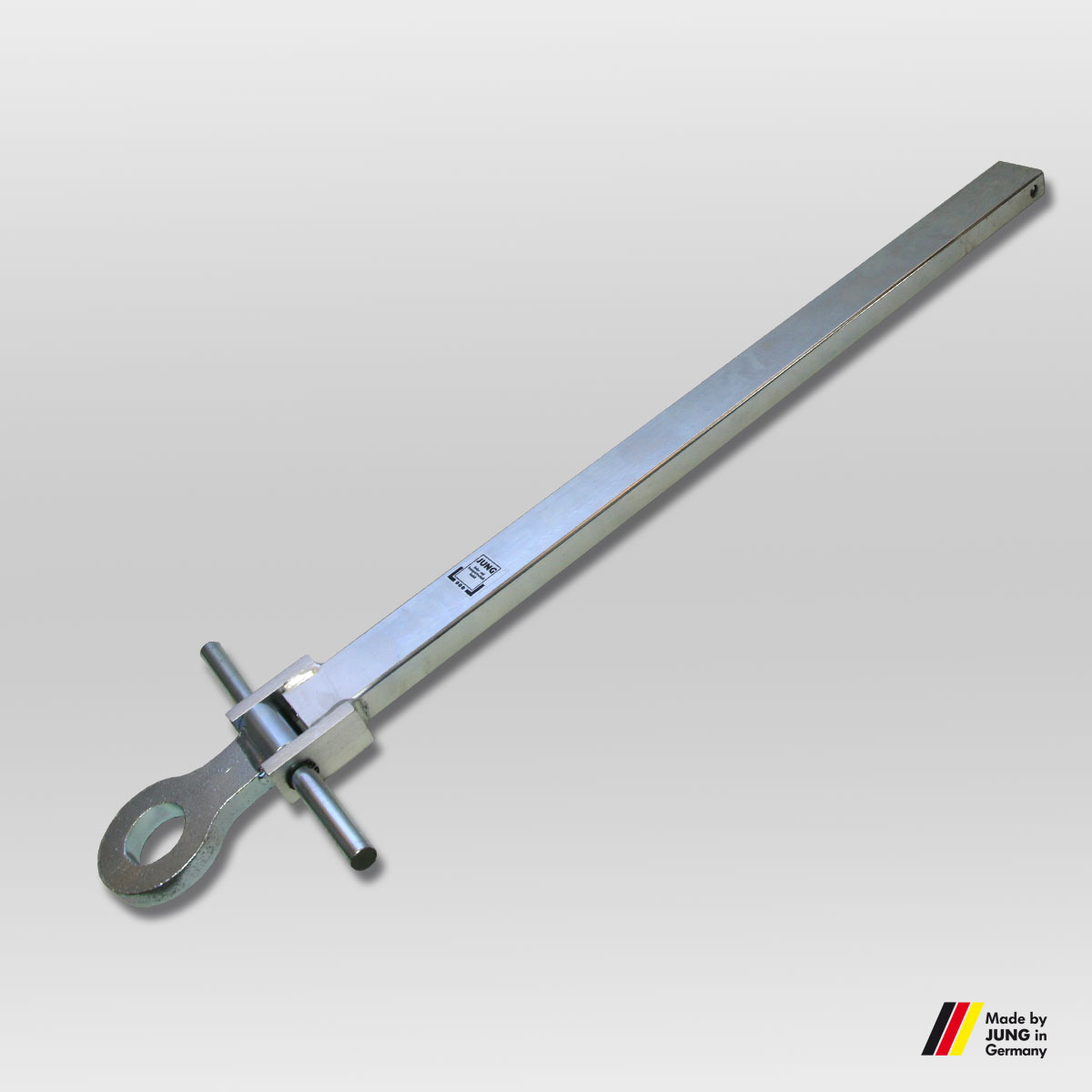 Steering rod with handle and eye series K