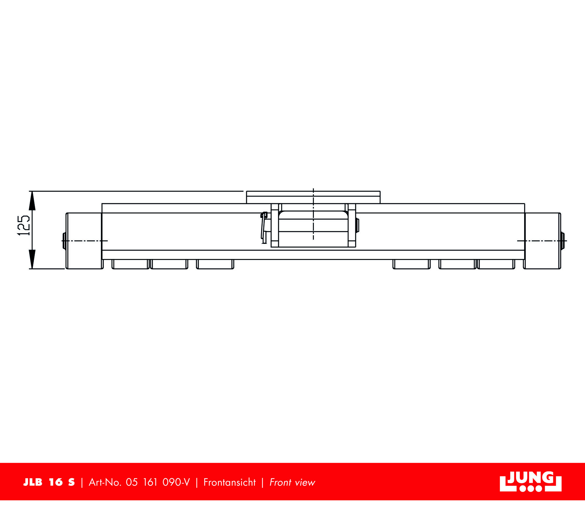 Steerable trolley JLB 16 S 