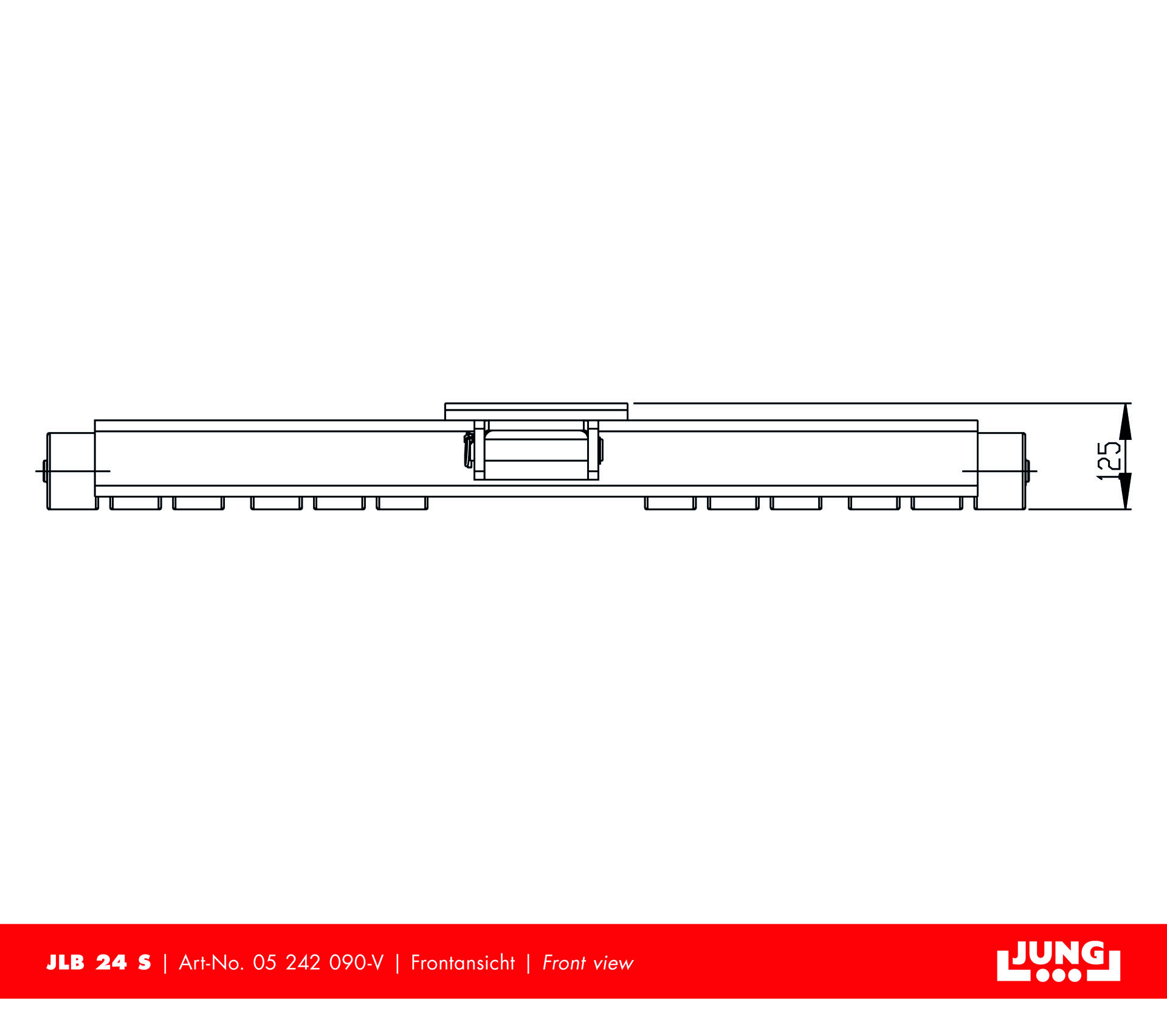 Steerable trolley JLB 24 S 