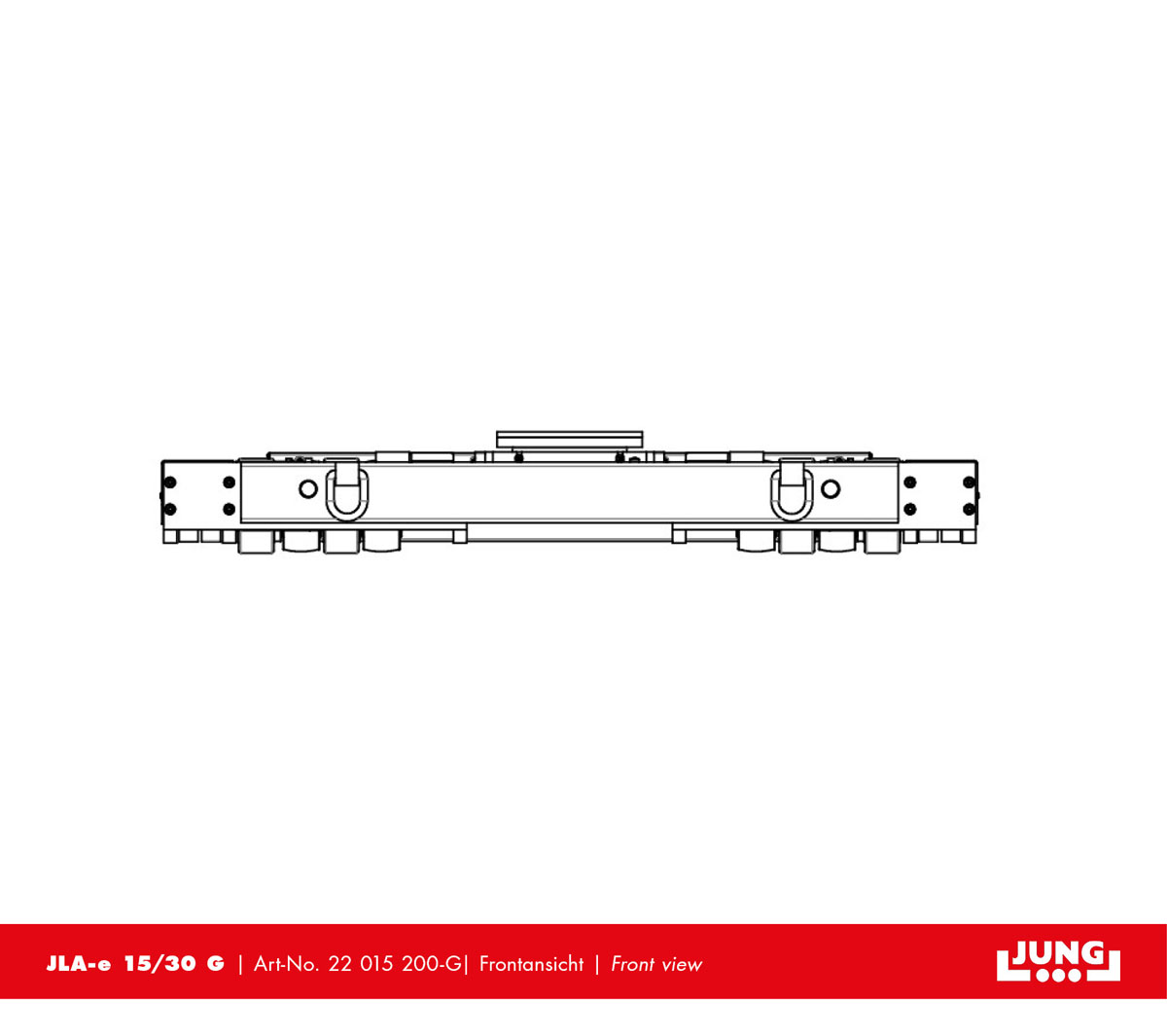 Transport trolley JLA-e 15/30 G - Set 