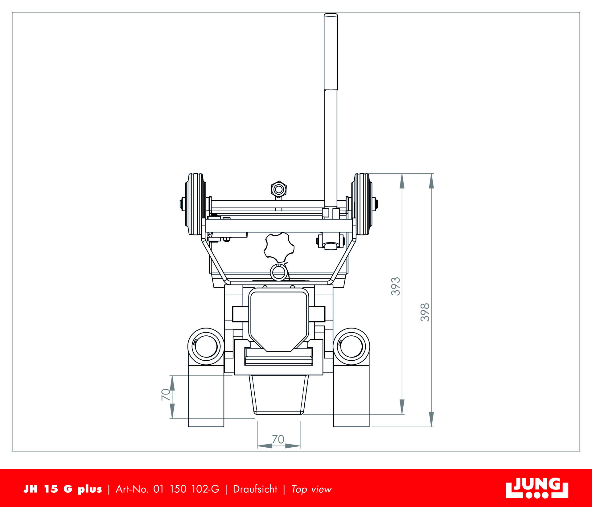 JH 15 G plus - Maschinenheber