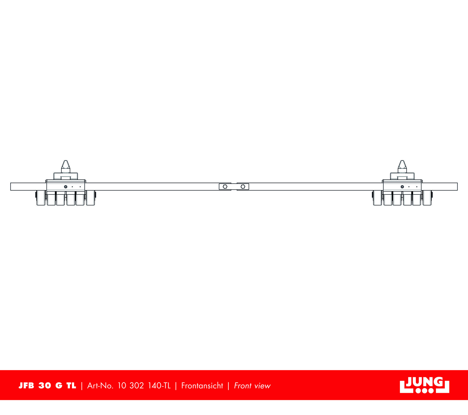 Containerfahrwerk JFB 30 G Twistlock