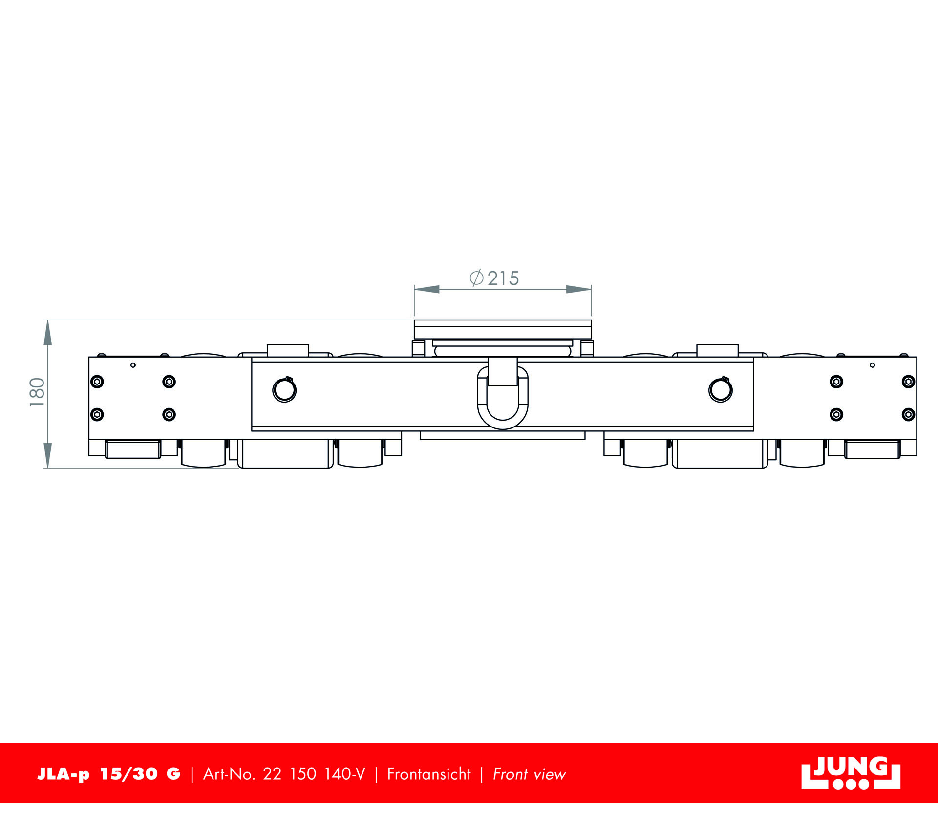 Transport trolley JLA-p 15/30 G