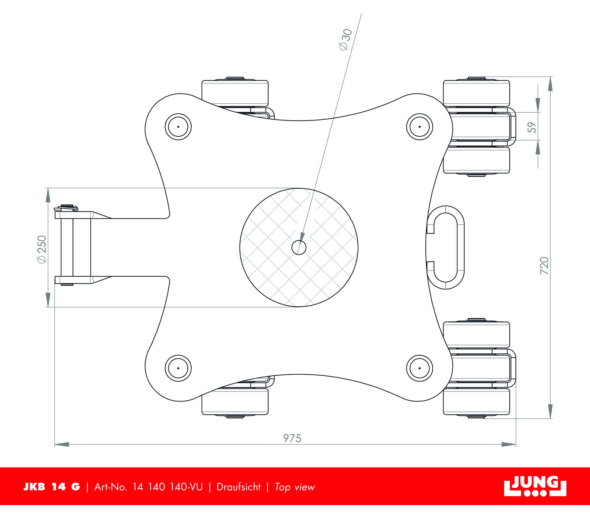 Kreiselfahrwerk JKB 14 G 