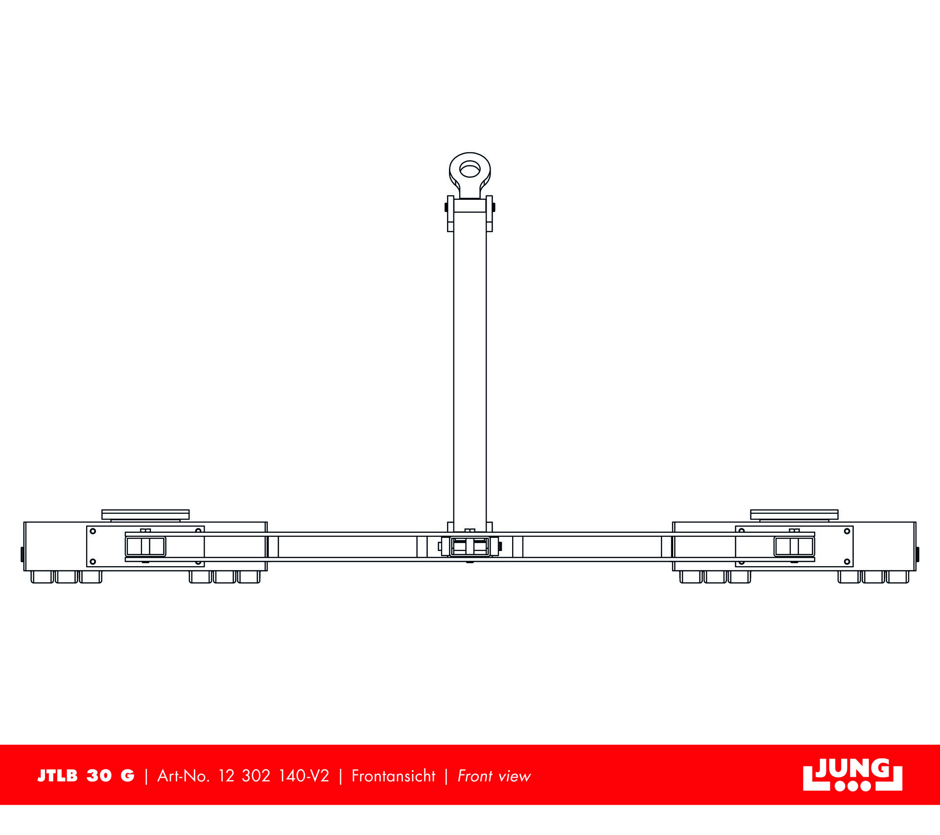 Tandem trolley JTLB 30 G