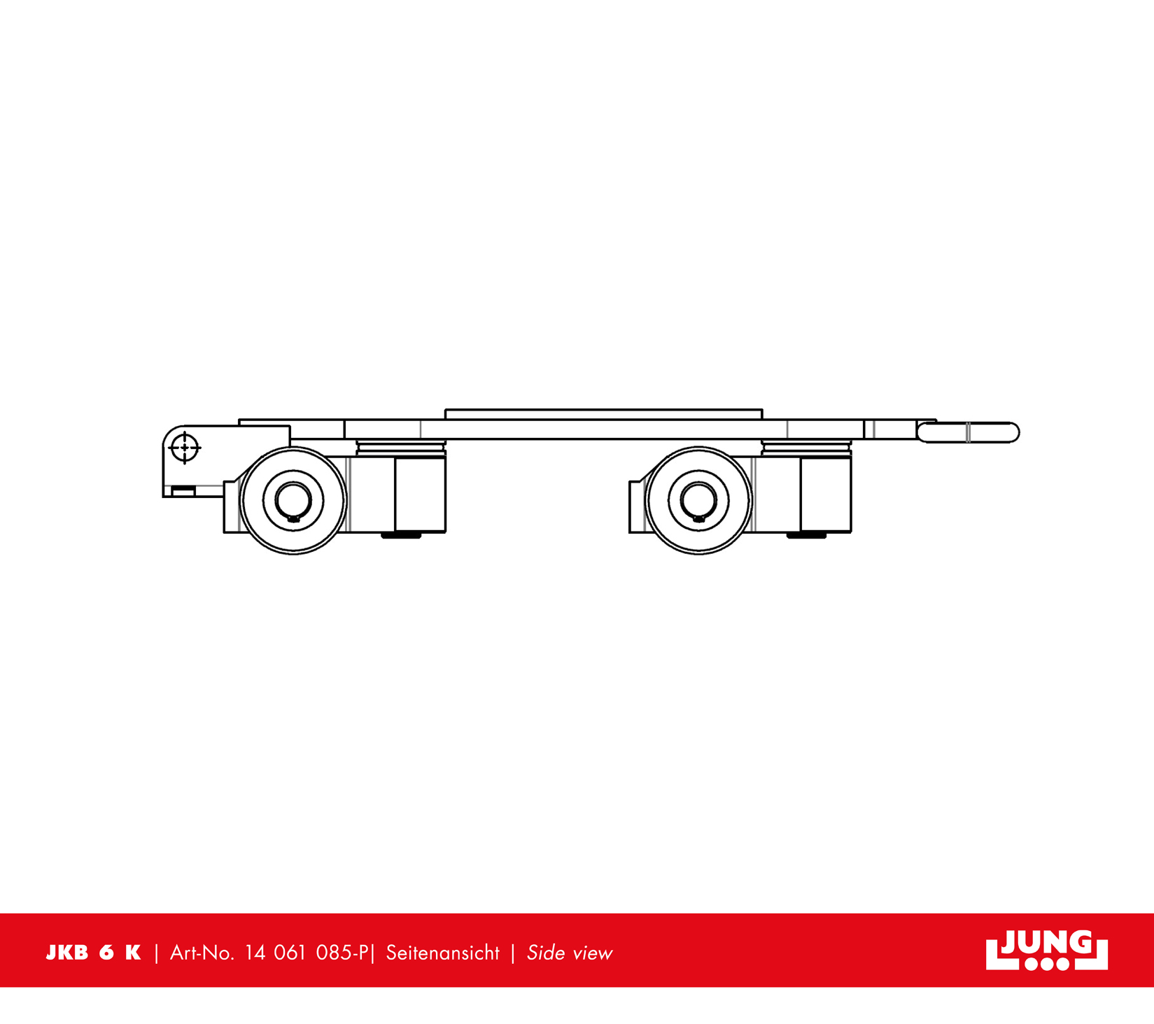 Revolving transport trolley JKB 6 K Set 