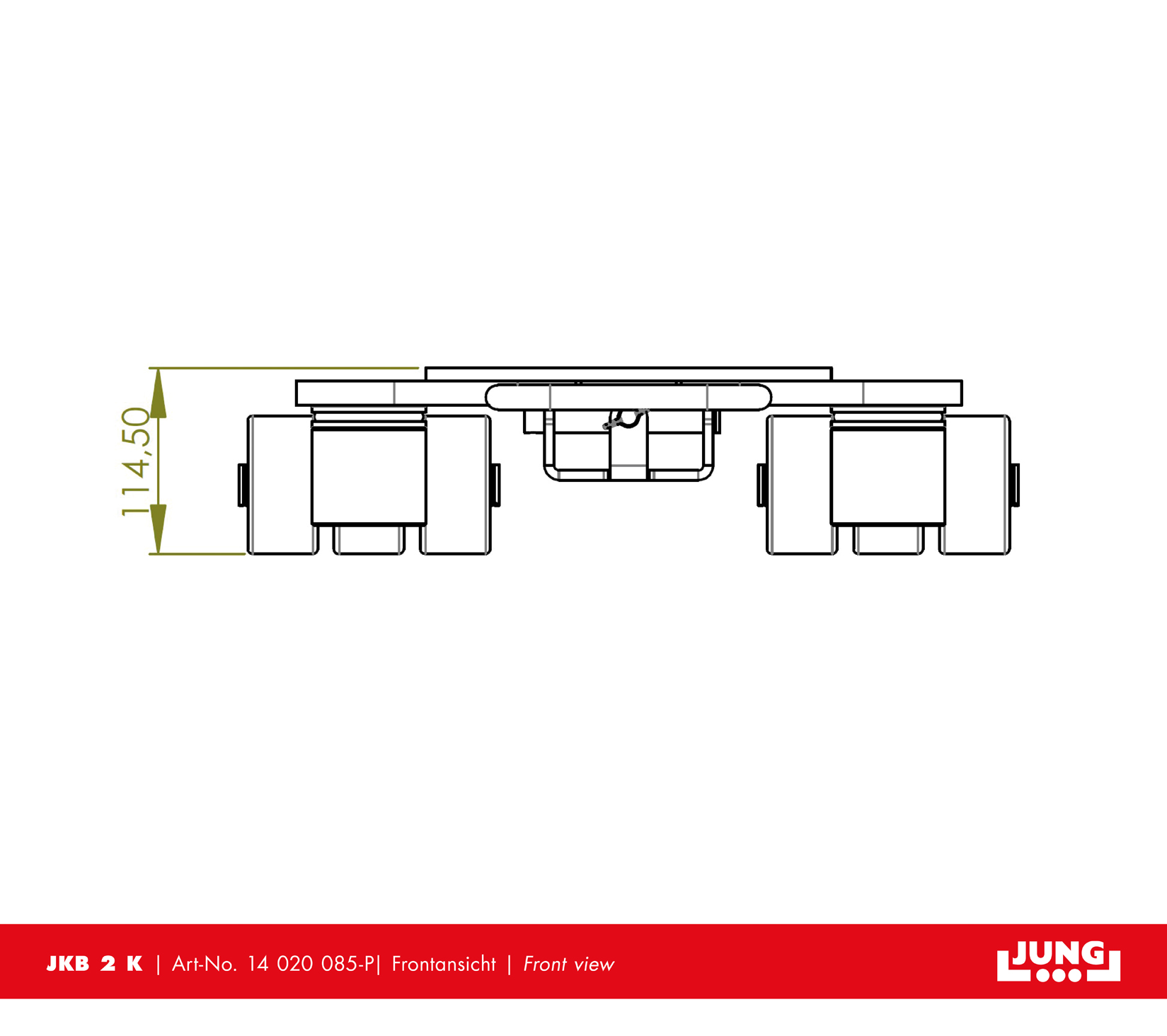 Revolving transport trolley JKB 2 K Set 